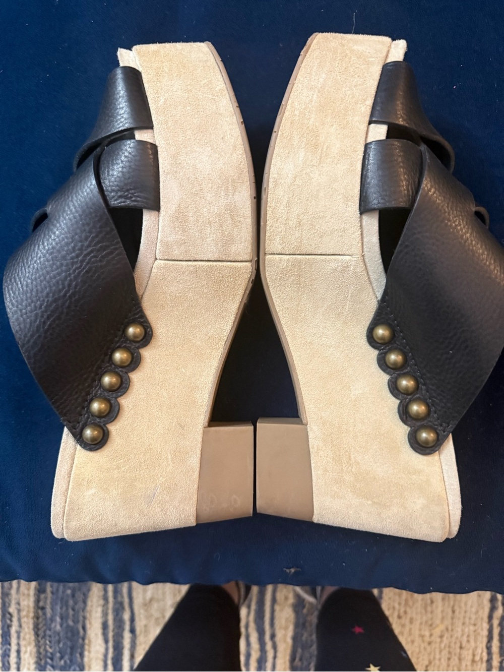 Pedro Garcia Black Leather Women’s Mules - Picture 6 of 8